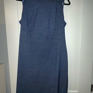 Ann Taylor Navy Midi Dress